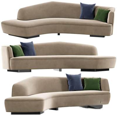 现代布艺多人沙发-38